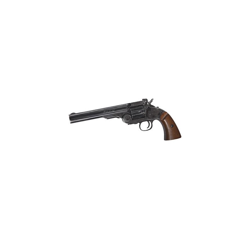 REVOLVER CAL. 4,5 CO2 SCHOFIELD 6" NEGRO FULL METAL ASG