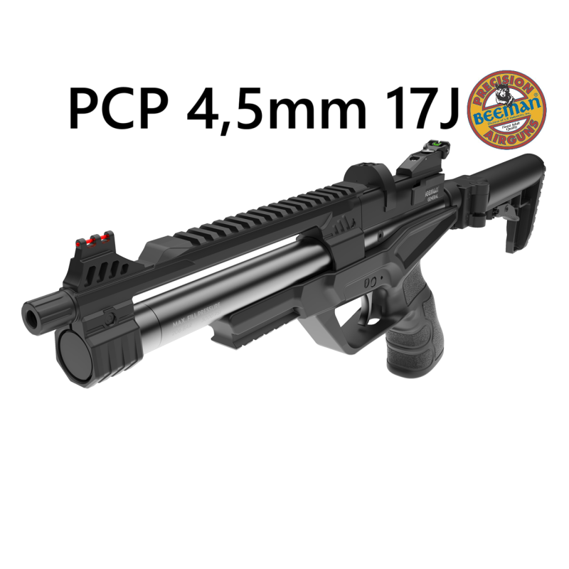 Pistola con culata Beeman PCP General 4,5mm