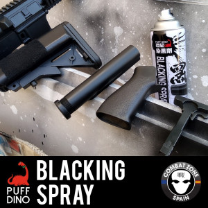 Puff Dino Blacking Spray 420ml - BLS40 PINTURA NEGRA MATE