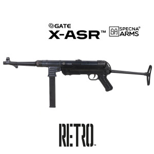 FUSIL SPECNA ARMS MP40 RETRO AEG X-ASR NEGRO