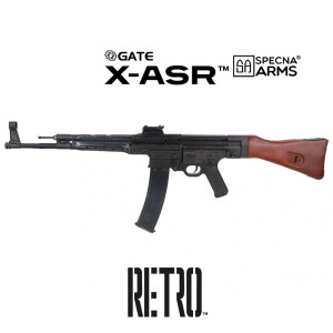FUSIL SPECNA ARMS MP44 RETRO AEG X-ASR MADERA