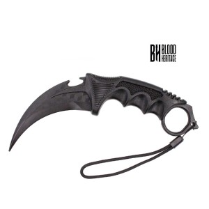 CUCHILLO BH KARAMBIT DUMMY 179 TRG 22CM NEGRO