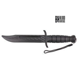 CUCHILLO BH DUMMY 177 TRG 31CM NEGRO