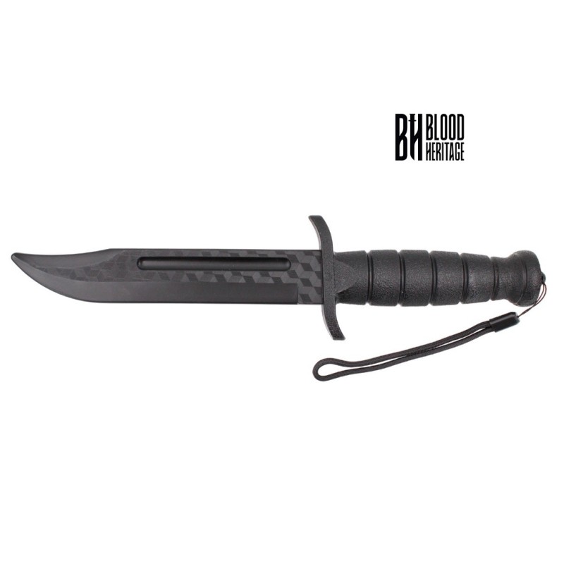 CUCHILLO BH DUMMY 177 TRG 31CM NEGRO