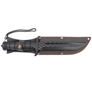 CUCHILLO BH DUMMY 177 TRG 31CM NEGRO