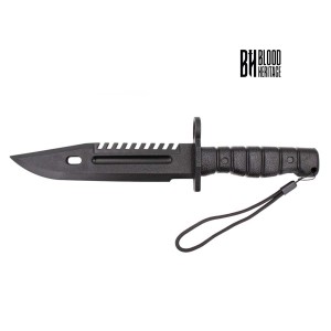 CUCHILLO BH DUMMY 178 TRG 30CM NEGRO