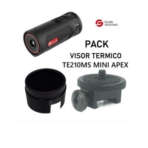 PACK  TE210MS MINI APEX VISOR TERMICO GUIDE + PROTECTOR + RIS