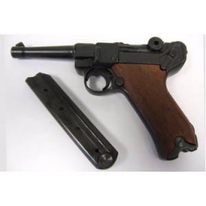 DENIX REPLICA INERTE PISTOLA PARABELLUM LUGER P08, ALEMANIA 1898