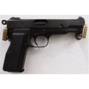 DENIX REPLICA INERTE PISTOLA BROWNING HI POWER O GP35, BÉLGICA 1935