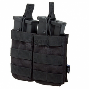 PORTACARGADOR DOBLE 36/AK/M14/SR25 NEGRO DELTA...