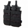 PORTACARGADOR DOBLE 36/AK/M14/SR25 NEGRO DELTA TACTICS