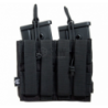 PORTACARGADOR DOBLE 36/AK/M14/SR25 NEGRO DELTA TACTICS