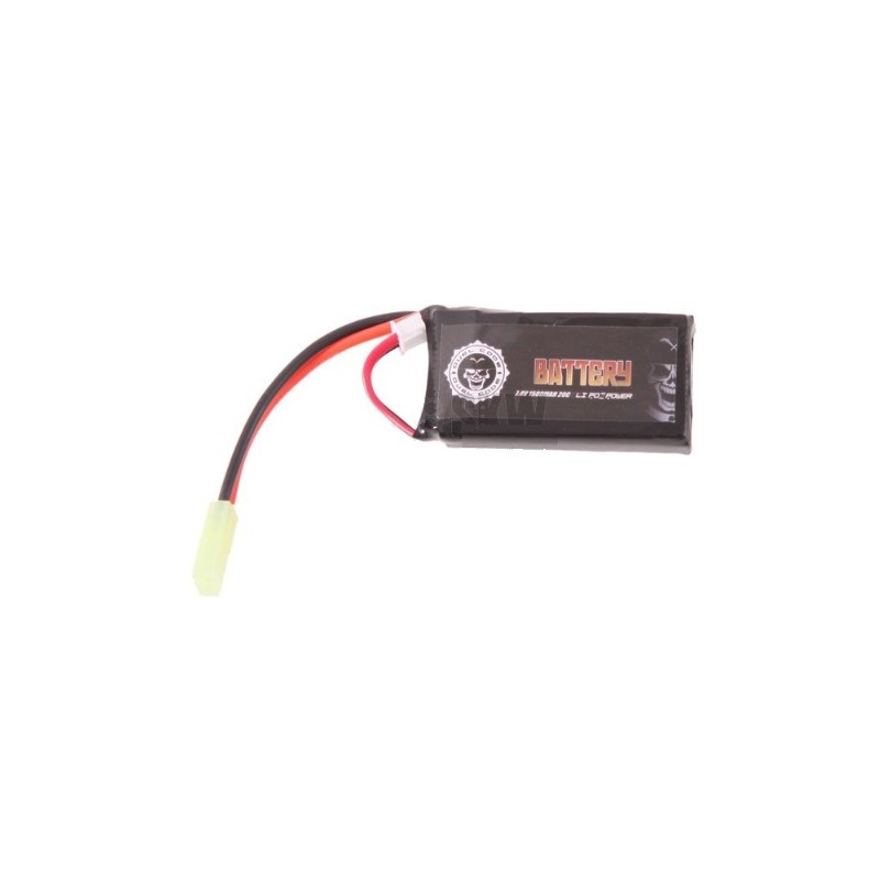 BATERÍA LI-PO 7,4V 1500 MAH 20C DUEL CODE.