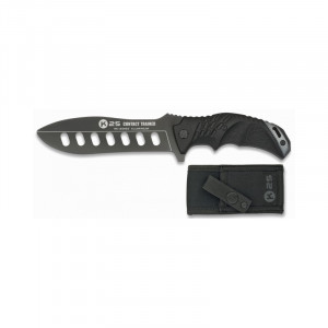 cuchillo k25 contact trainer negro.