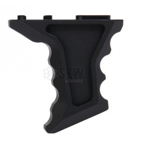 GRIP DELANTERO VP-24 ALUMINIO rail recto NEGRO
