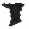 GRIP DELANTERO VP-24 ALUMINIO rail recto NEGRO