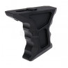 GRIP DELANTERO PHASE 5 ALUMINIO rail recto ROJO