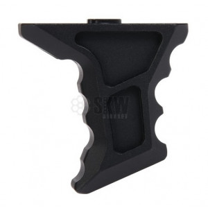 GRIP DELANTERO PHASE 5 ALUMINIO rail recto ROJO