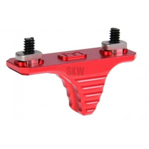 GRIP DELANTERO PHASE 5 ALUMINIO rail recto ROJO