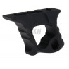 GRIP DELANTERO AR15 ALUMINIO NEGRO recto
