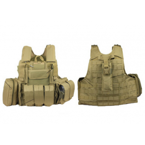 CHALECO TACTICO C.I.R.AS. MULTICAM