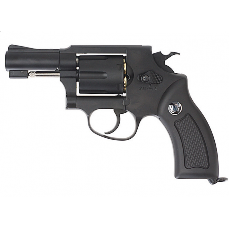 REVOLVER Gun Heaven (WinGun) 731 Sheriff M36 2.5 inch Co2 Revolver - Black