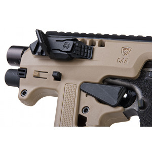 CAA Airsoft Division MICRO RONI G5 Pistol - Carbine Conversion for Glock Series - DE