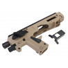 CAA Airsoft Division MICRO RONI G5 Pistol - Carbine Conversion for Glock Series - DE