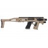 CAA Airsoft Division MICRO RONI G5 Pistol - Carbine Conversion for Glock Series - DE