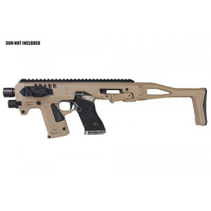 CAA Airsoft Division MICRO RONI G5 Pistol - Carbine Conversion for Glock Series - DE