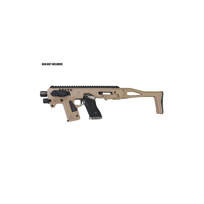 CAA Airsoft Division MICRO RONI G5 Pistol - Carbine Conversion for Glock Series - DE