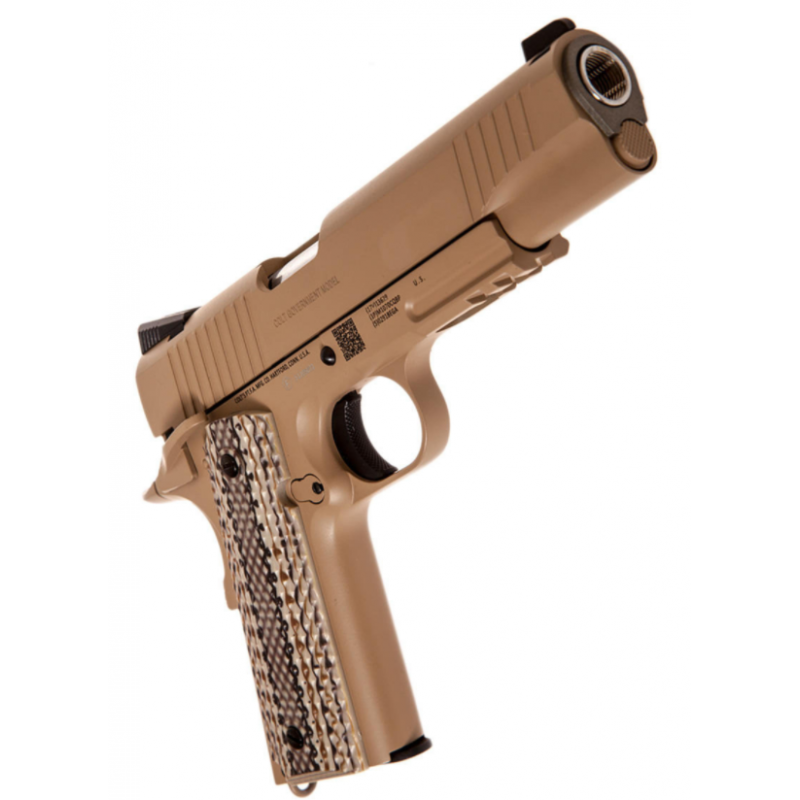 PISTOLA C02 CYBERGUN COLT 1011 RAIL GUN DESERT