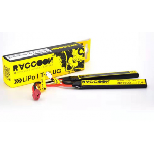 Bateria RACCOON PRO 1500mAh 25/50C 7.4V Nunchuck 2x