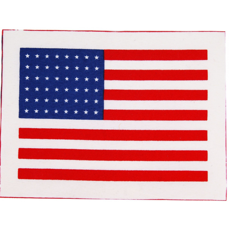 U. S. sleeve flag - WW2 era - 48 stars - repro