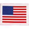 U. S. sleeve flag - WW2 era - 48 stars - repro