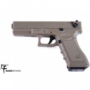 PISTOLA ELECTRICA SAIGO YAKUZA MK2 AEP TAN...