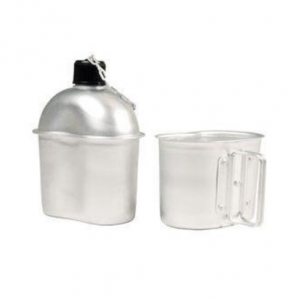 U. S. M-1910 canteen with cup - repro