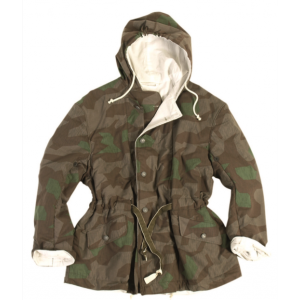 GERMAN WWII SPLINTER CAMO REVERS. JACKET PARKA