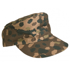 GERMAN WWII PEA CAMO M44 FIELD CAP REPRO