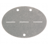 WWII GALVANIZED DOG TAG SET (REPRO)