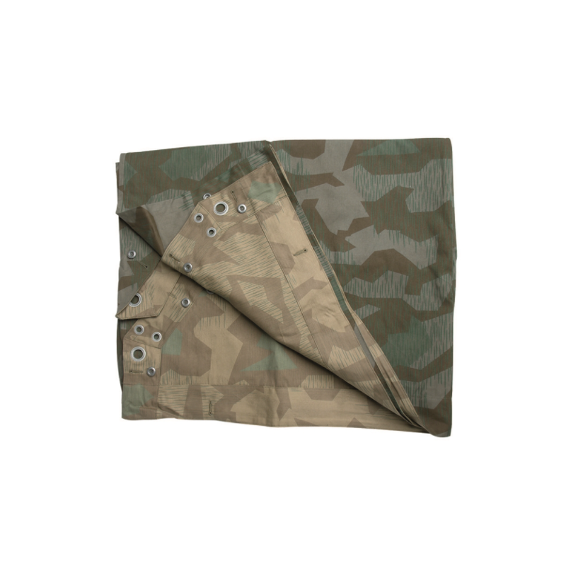 GERM.WWII SPLINTER CAMO M34 SHELTER HALF