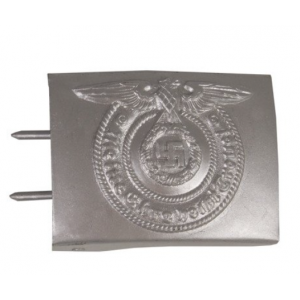 Waffen steel belt buckle - repro