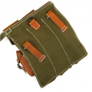 StG 44 magazine pouches with leather flaps - set - repro