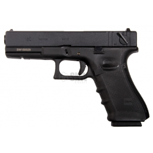 PISTOLA DE GAS GLOCK 18C GEN4 NEGRA GBB WE-G002B-B