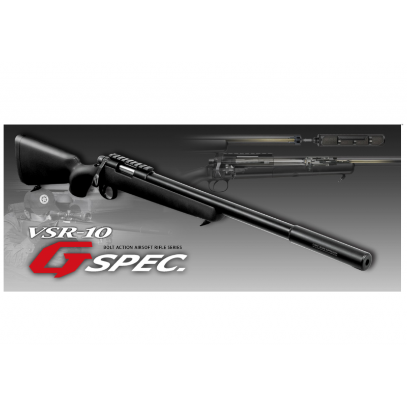 SNIPER VSR-10 G-SPEC Pro Sniper BLACK TOKYO MARUI FUSIL FRANCOTIRADOR