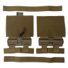 Conquer QR Buckle Set for Tactical Vest TAN