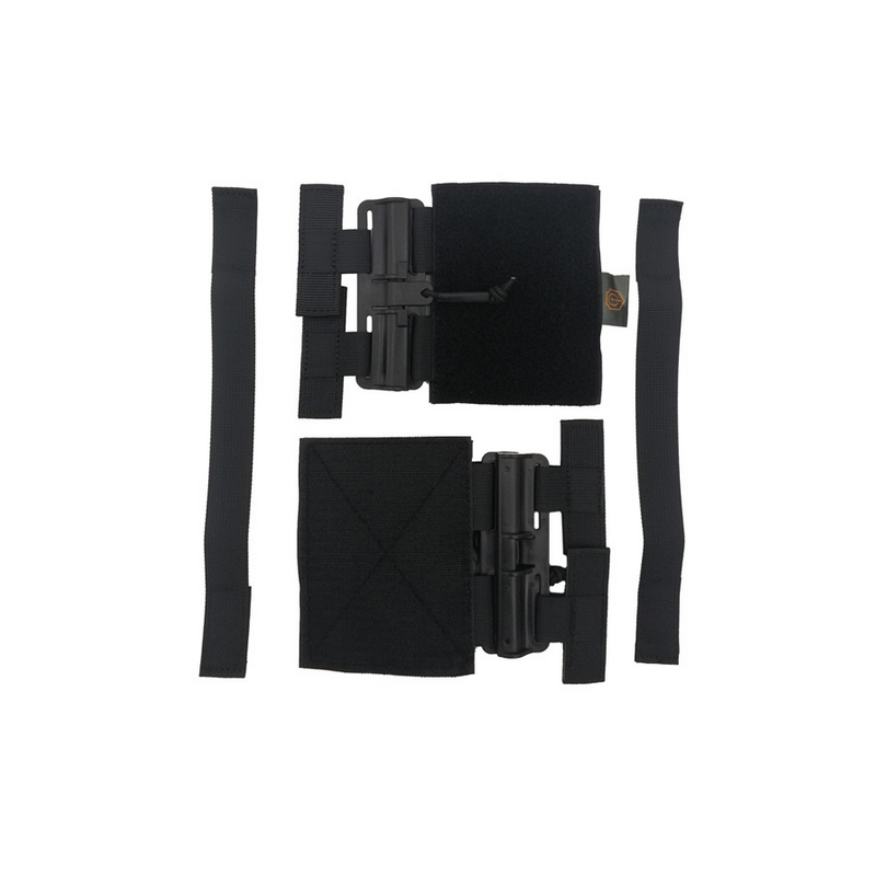 Conquer QR Buckle Set for Tactical Vest BK