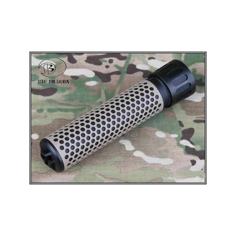 KAC QD 168 mm SILENCIADOR PARA AIRSOFT TAN - SumTac