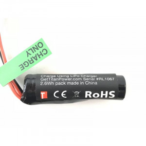 TITAN POWER Battery Lithium Ion 7.4V 350MAH JST HPA v2