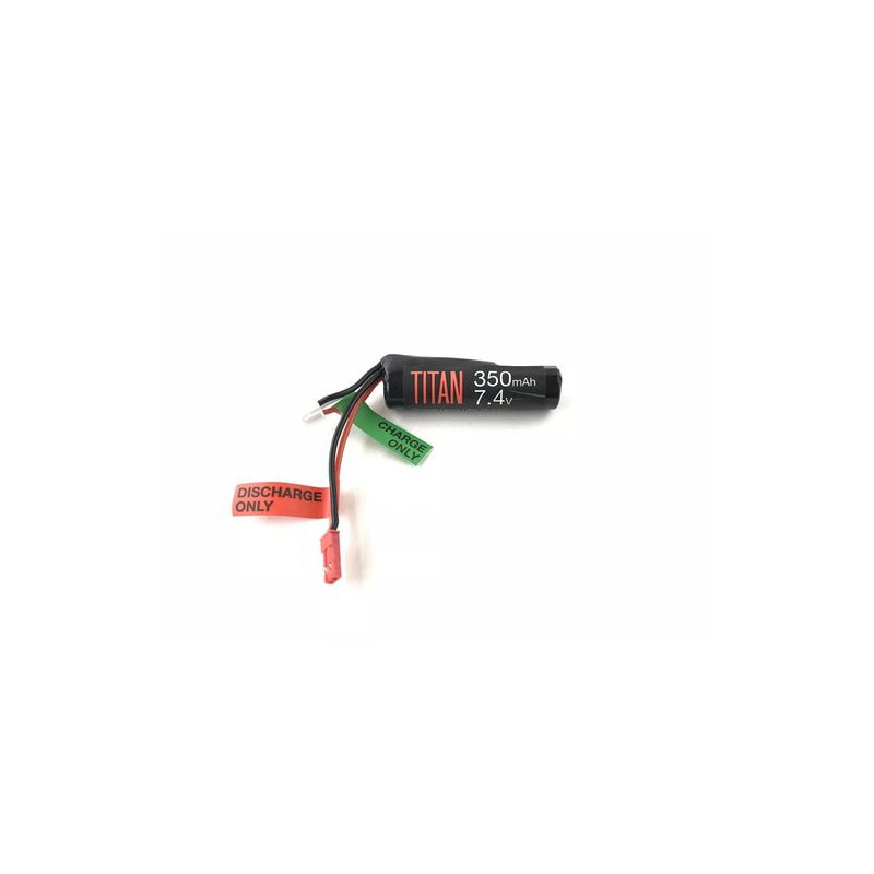 TITAN POWER Battery Lithium Ion 7.4V 350MAH JST HPA v2 TITAN POWER Battery Lithium Ion 7.4V 350MAH JST HPA v2